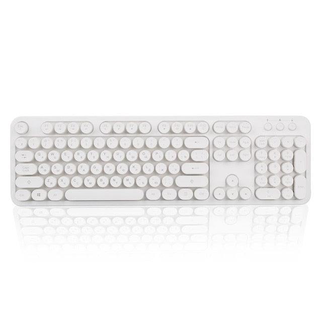 Russian Keyboard Changeable LED with Color Luminous Backlit Multimedia Ergonomic Gaming Keyboard and Mouse Set for Game computer