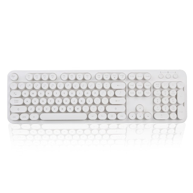 Russian Keyboard Changeable LED with Color Luminous Backlit Multimedia Ergonomic Gaming Keyboard and Mouse Set for Game computer